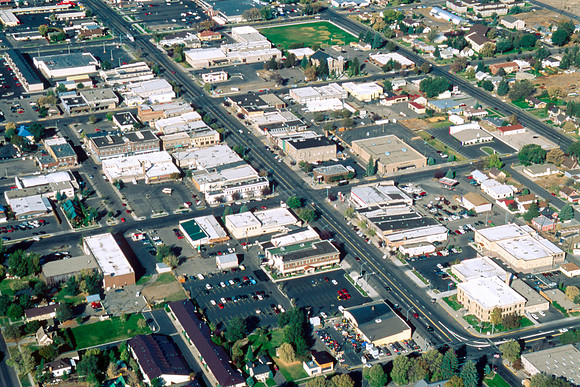 Aerial Photos of Ricks Campus and the surrounding area.