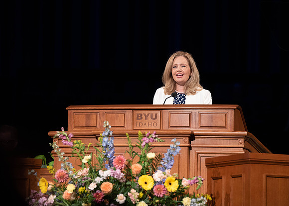 Elder D. Todd Christofferson annonuces new leadership of Brigham Young University - Idaho.