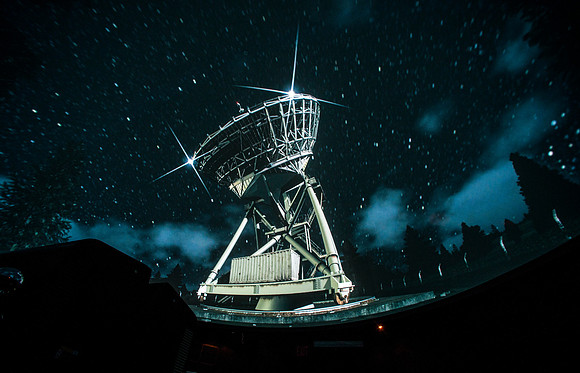 The BYU-Idaho Physics Department Planetarium housed in the George S. Romney Building.  BYU-Idaho Photo by Michael Lewis