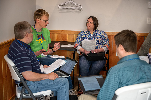 BYU-Idaho faculty get a chance to learn better teaching practices from each other in a more relaxed environment.