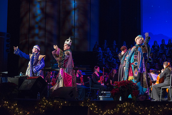 Music, Theater and Dance Departments combine with special guests, Time for Three to perform in the BYU-Idaho Center.