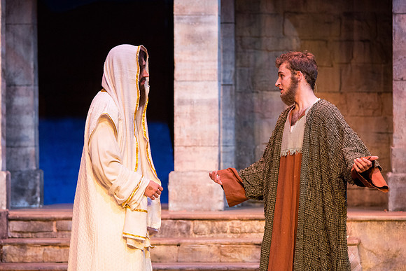 The first Dress Rehearsal for Christ the Lord-Our True Light by the BYU-Idaho Theater Department. Photo by Erik Hill.