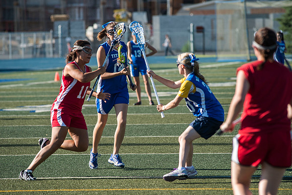 BYU-Idaho competitive sports, Women's Lacrosse Championship at the stadium.  BYU-Idaho photo by Michael Lewis