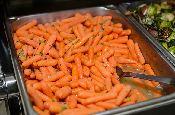 BYU-Idaho catering fair displayed many dishes offered by the BYU-Idaho catering services.