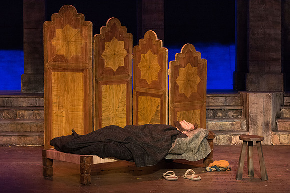 The first Dress Rehearsal for Christ the Lord-Our True Light by the BYU-Idaho Theater Department. Photo by Erik Hill.