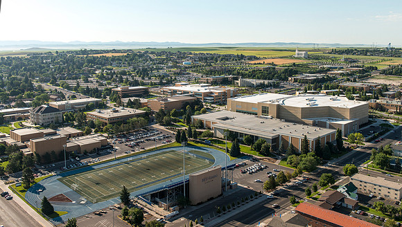 Aerial photos of BYU-Idaho Campus