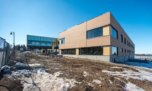 Construction moves forward on the newest building on BYU-Idaho campus.