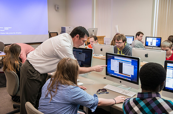 Communications Visual Media class taught by Spencer Haacke