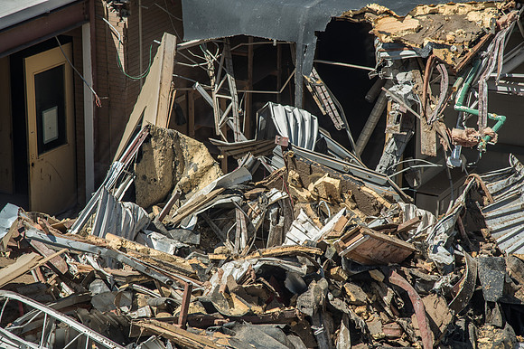 BYU-Idaho Kirkham building demolition. Summer Term
