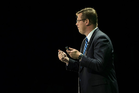Dr. Clark G. Gilbert, President of BYU-Idaho, speaks at Power to Become.