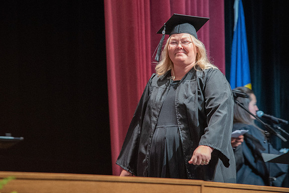 Graduates during Interdisciplinary Studies convocation.