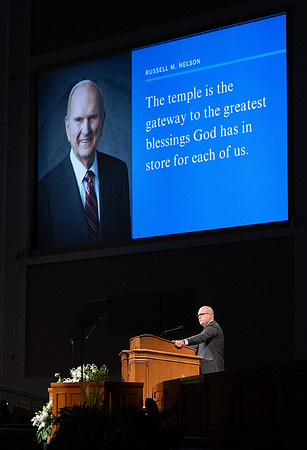 BYU-Idaho devotional with Elder James W. McConkie III, General Authority Seventy.