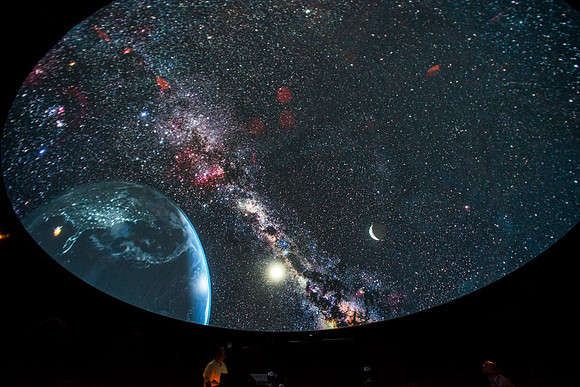The BYU-Idaho Physics Department Planetarium housed in the George S. Romney Building.  BYU-Idaho Photo by Michael Lewis