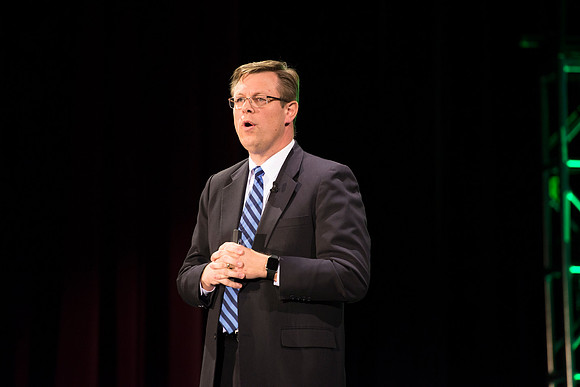 Dr. Clark G. Gilbert, President of BYU-Idaho, speaks at Power to Become.
