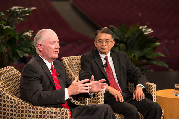President Kim B. Clark shared his counsel on how to get the most out of your BYU-Idaho experience and answers questions from a live audience as well as from those participating online.