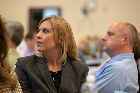 Faculty luncheon with guest speaker, Dr. Lisa Nunn.