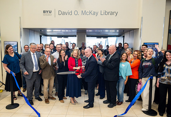 David O. McKay Library Ribbon Cutting - Oct 2026