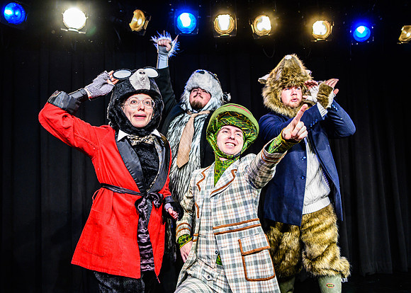 Promo photos for the Theatre departments production, "Wind in the Willows". Winter 2020.