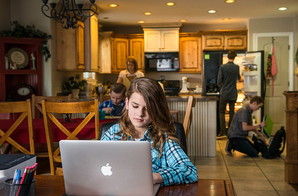 The Nathan and JanaLee Meeker family video production to promote BYU-Idaho online instuctors.