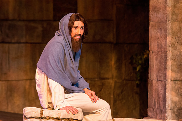 The first Dress Rehearsal for Christ the Lord-Our True Light by the BYU-Idaho Theater Department. Photo by Erik Hill.
