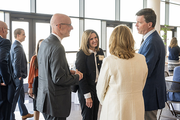 Brigham Young University-Idaho Advancement Council in Salt Lake City, Utah at the Conference Center, with President Henry J Eyring.