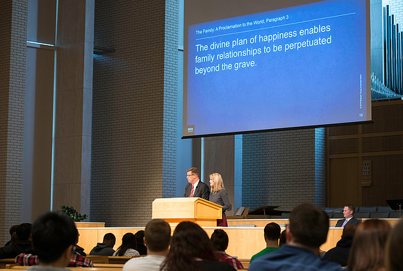 A Conversation on Covenant and Ordinances with President and Sister Gilbert. Feb 11, 2016
