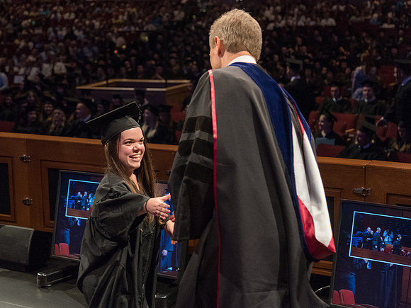 BYU-Idaho graduation, Spring Semester, 2019.