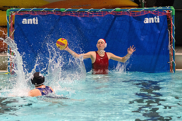 Images of the Mens and Womens competitive Water Polo Championship.