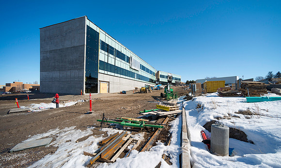 Construction moves forward on the newest building on BYU-Idaho campus.