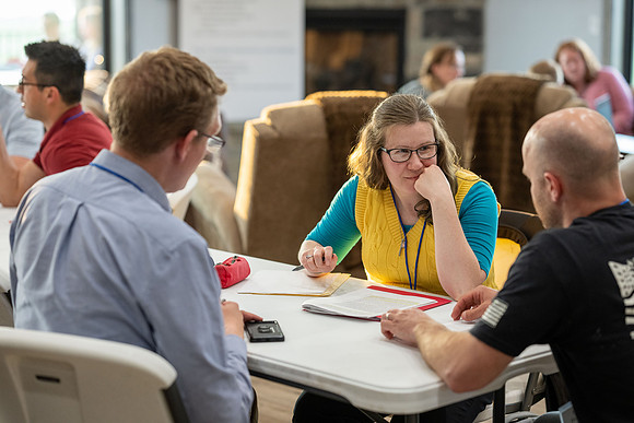 BYU-Idaho faculty get a chance to learn better teaching practices from each other in a more relaxed environment.