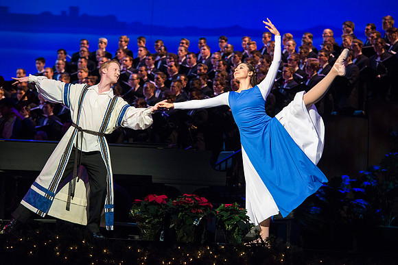 Music, Theater and Dance Departments combine with special guests, Time for Three to perform in the BYU-Idaho Center.