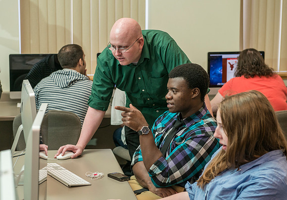 Communications Visual Media class taught by Spencer Haacke
