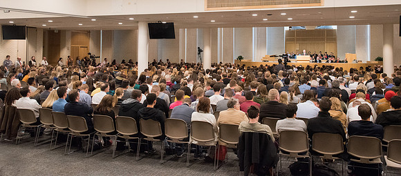 Brother Richard E. Turley, Jr speaks at the University Forum about Joseph Smith, Teenage Prophet