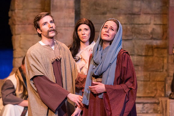 The first Dress Rehearsal for Christ the Lord-Our True Light by the BYU-Idaho Theater Department. Photo by Erik Hill.