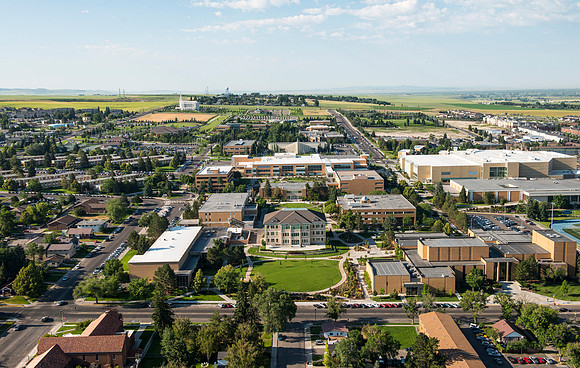 Aerial photos of BYU-Idaho Campus