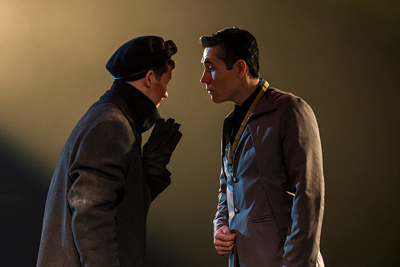 At the end of a bloody civil war, two rival princes of Thebes lie dead. By royal decree, one is to be buried with honors, the other left desecrated as punishment for his crimes against the state. The