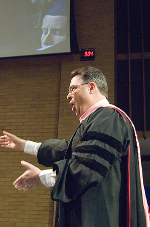 2007 April Graduation, Choir of graduates