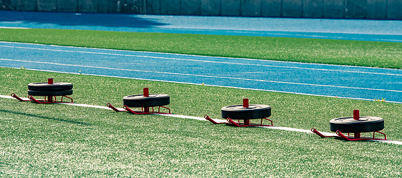12-16 year olds are instructed by students and Faculty at BYU-Idaho at the Stadium Field.