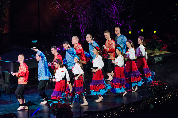 Music, Dance and Theatre combine with Musical guest performers Time for Three in the BYUI Christmas Concert