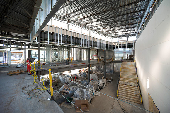 Construction moves forward on the newest building on BYU-Idaho campus.