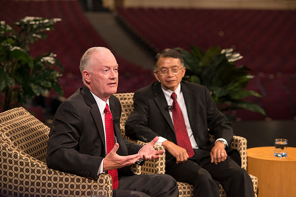 President Kim B. Clark shared his counsel on how to get the most out of your BYU-Idaho experience and answers questions from a live audience as well as from those participating online.
