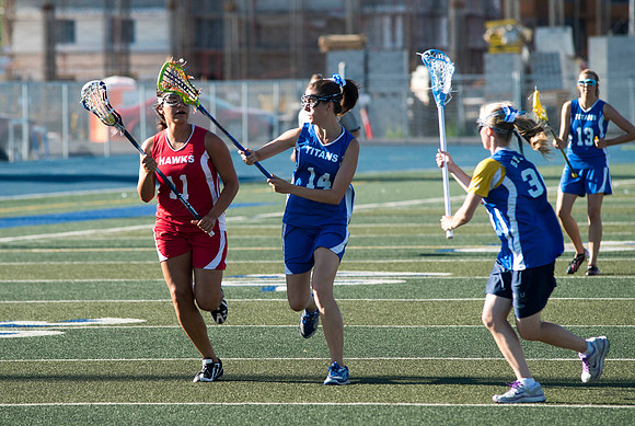BYU-Idaho competitive sports, Women's Lacrosse Championship at the stadium.  BYU-Idaho photo by Michael Lewis
