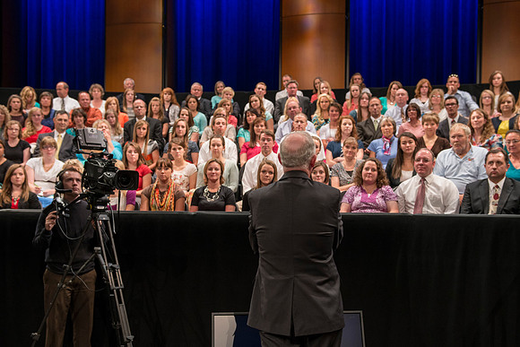 President Kim B. Clark shared his counsel on how to get the most out of your BYU-Idaho experience and answers questions from a live audience as well as from those participating online.