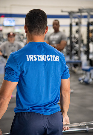 BYU-Idaho students doing Cross-fit Training in the Hart Fitness Center.