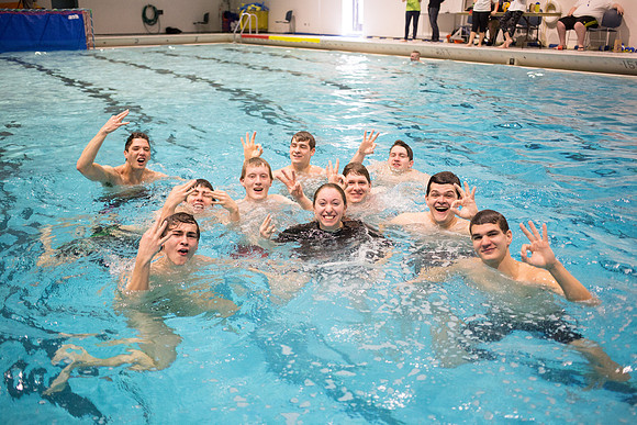 Images of the Mens and Womens competitive Water Polo Championship.