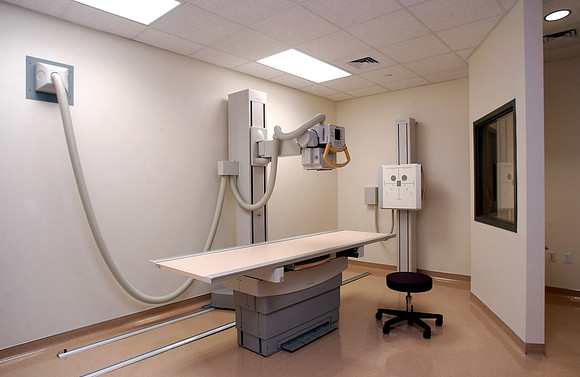 Student Health & Counseling Center, X-Ray room.
