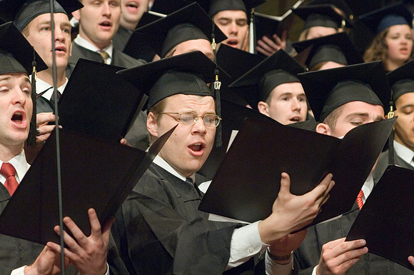 2007 April Graduation, Choir of graduates