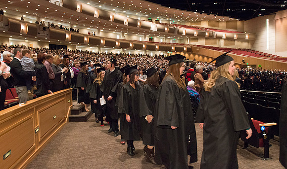 BYU-Idaho December 2013 graduation.