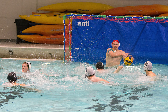 Images of the Mens and Womens competitive Water Polo Championship.