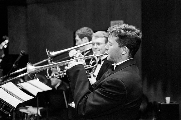 Members of the Orchestra performing at the Inauguration